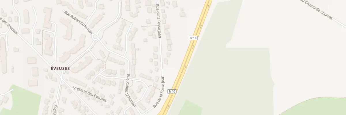 Plan du 41 Rue de la Fosse Jean à Rambouillet