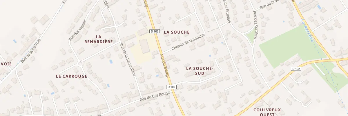 Plan du 573 Rue du Bourg à Gidy