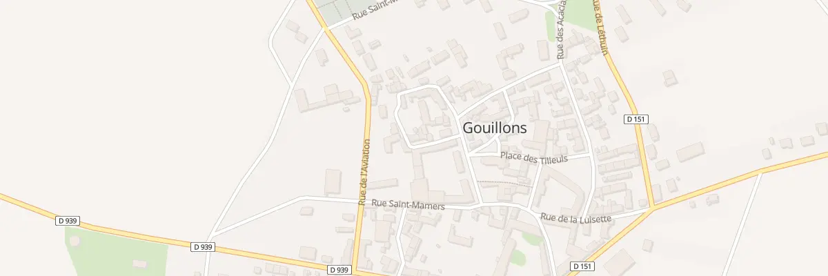 Plan du 4 Rle de l’Ancien Presbytere à Gouillons