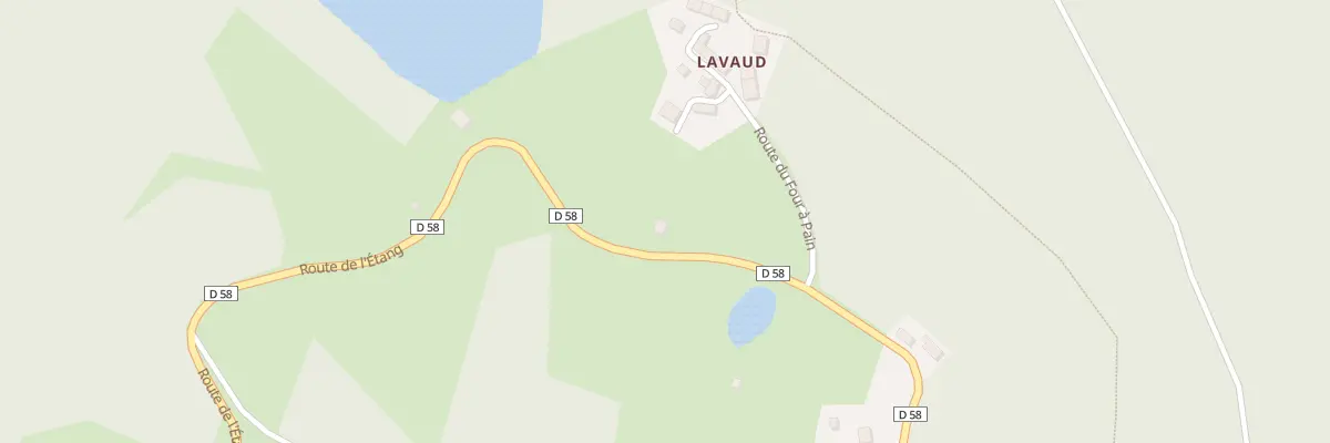 Plan du 2 Lavaud à Saint-Pardoux-Morterolles