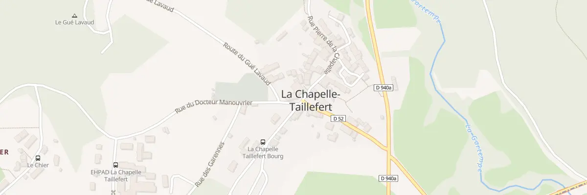 Plan du 32 Rue Pierre de la Chapelle à La Chapelle-Taillefert