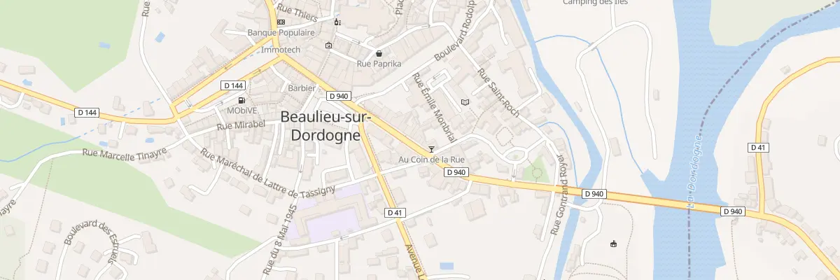 Plan du 20 Rue Gal de Gaulle à Beaulieu-sur-Dordogne