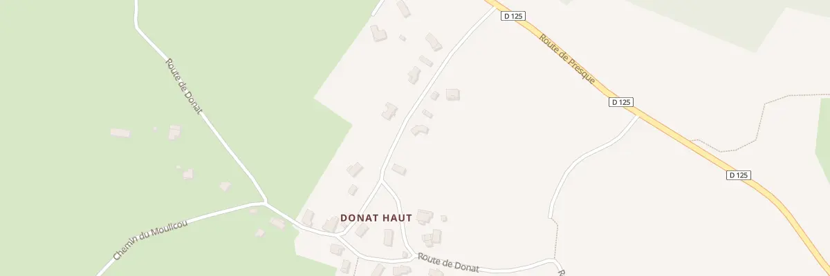 Plan du 6196F Donat Haut à Saint-Jean-Lagineste