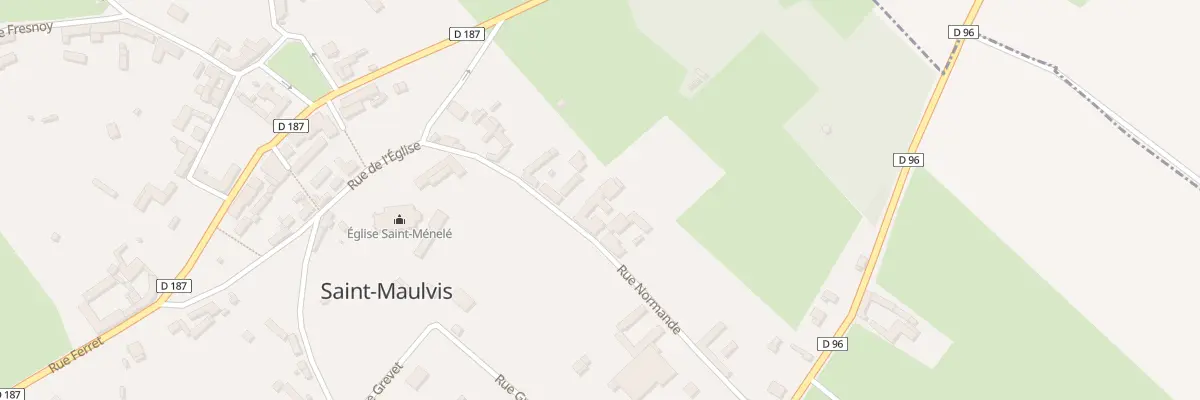 Plan du 9 Rue Normande à Saint-Maulvis