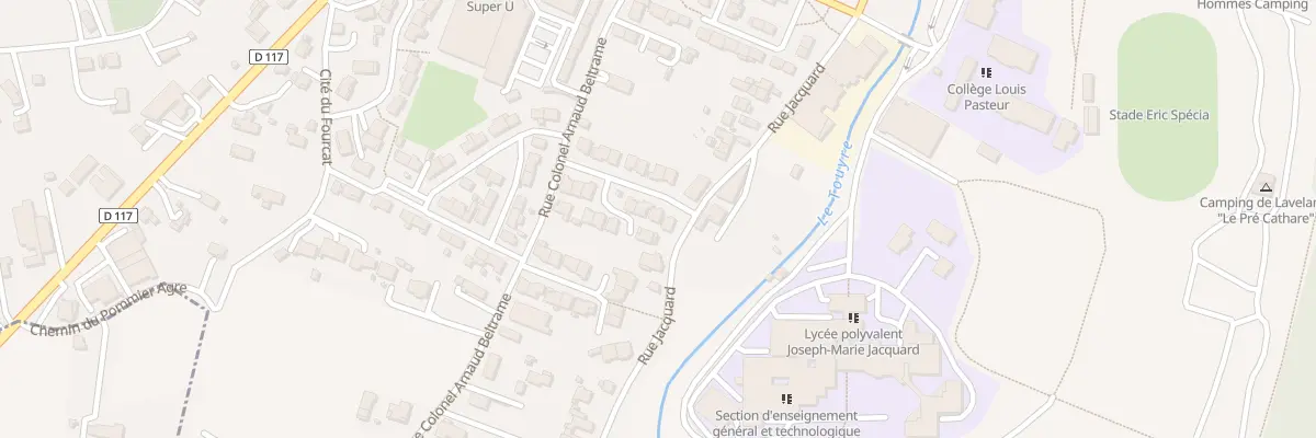 Plan du 20 Cité des Moulines à Lavelanet