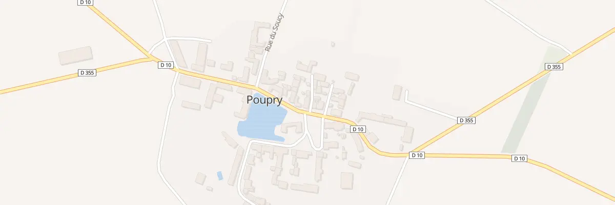 Plan du 13 Rue de la Mare à Poupry
