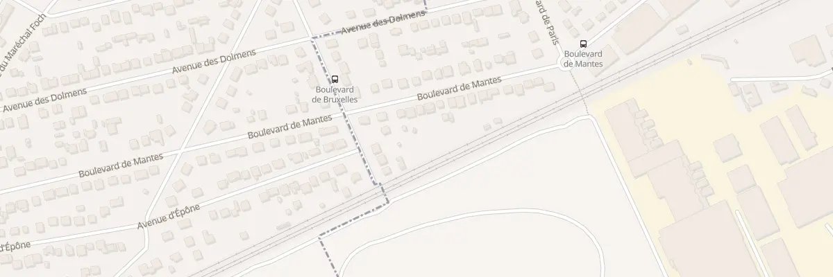 Plan du 61 Bd de Mantes à Aubergenville