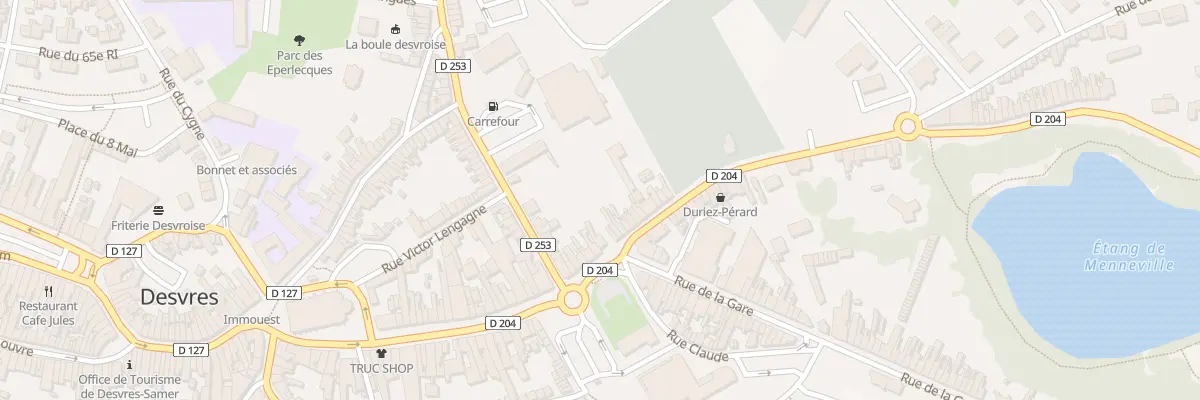 Plan du 17 Rue Rodolphe Minguet à Desvres