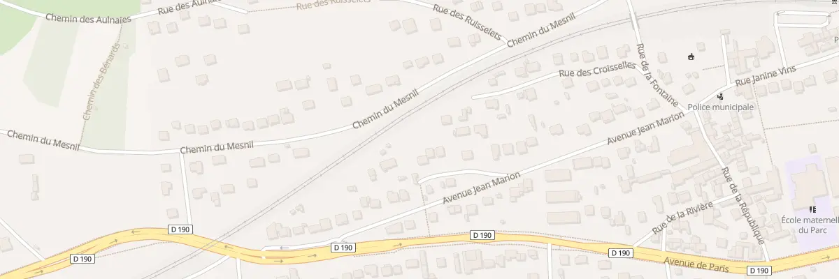 Plan du 5610 Sen des Lairaux à Juziers