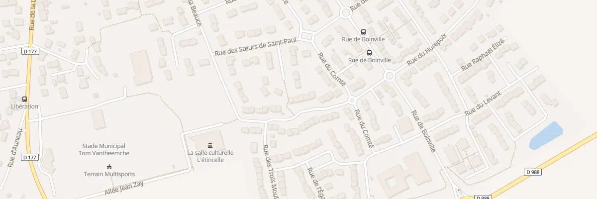 Plan du 51 Rue de la Beauce à Ablis