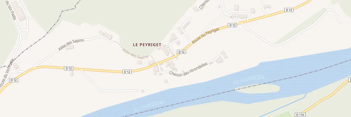Plan du 5096 Peyriget à Beaulieu-sur-Dordogne