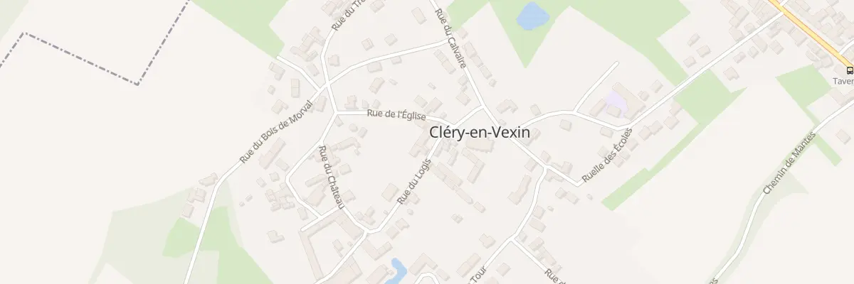 Plan du 1 Rue du Logis à Cléry-en-Vexin