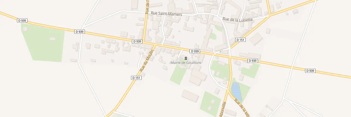 Plan du 30 Rue de Chartres à Gouillons