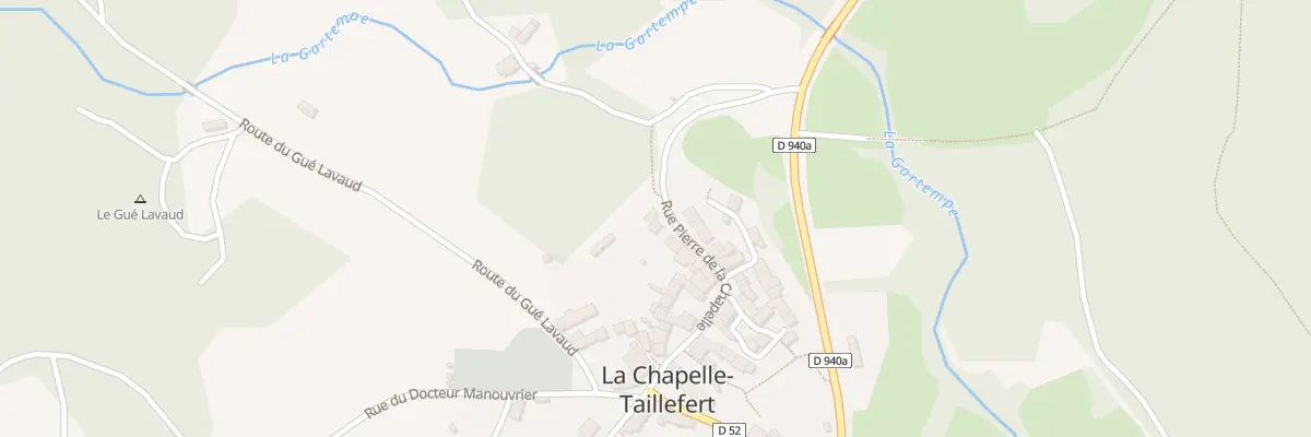 Plan du 2 Rue Pierre de la Chapelle à La Chapelle-Taillefert