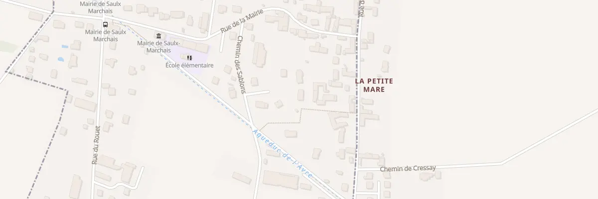 Plan du 11 Che des Sablons à Saulx-Marchais