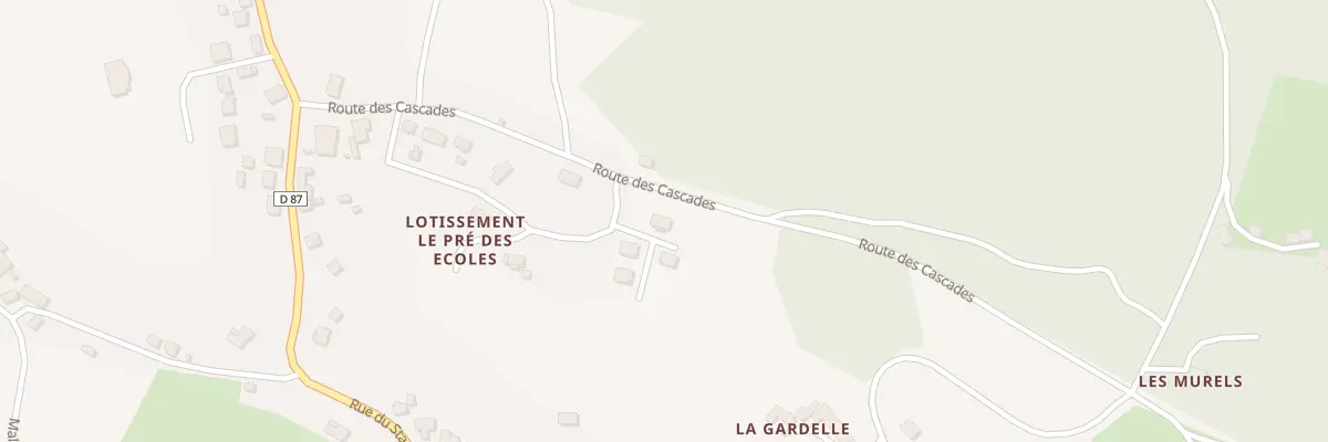 Plan du 5464 Le Bourg à Albussac