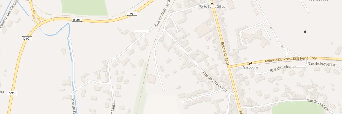 Plan du 38 Rue de l’Abreuvoir à Abbeville