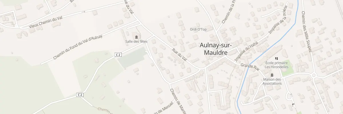 Plan du 17 Rue du Val à Aulnay-sur-Mauldre
