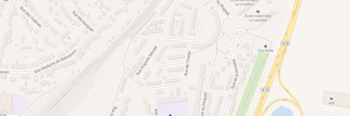 Plan du 3 Rue de Dampierre à Rambouillet