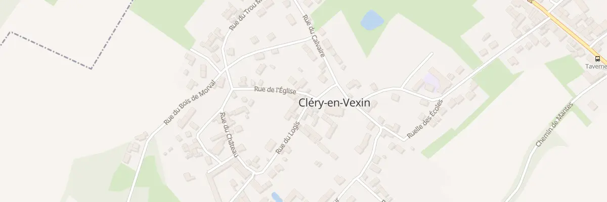 Plan du 3 Pl de l’Eglise à Cléry-en-Vexin