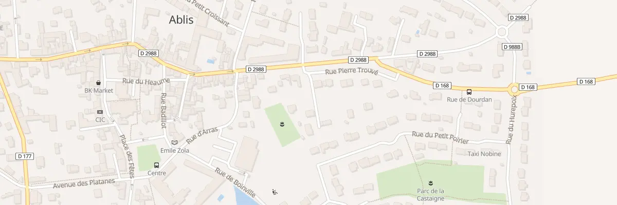Plan du 120 Rue Pierre Trouvé à Ablis