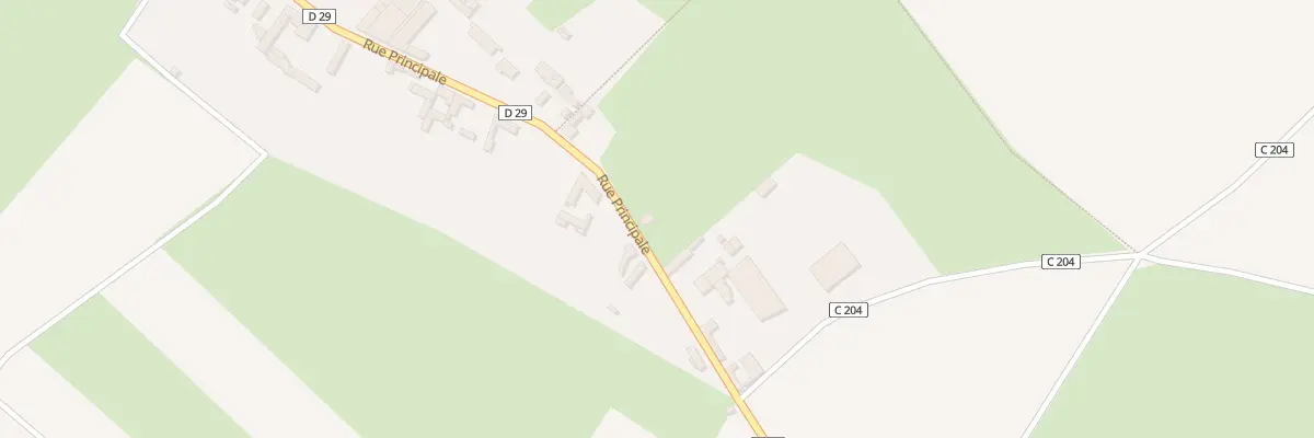 Plan du 8 Rue Principale à Villers-Campsart