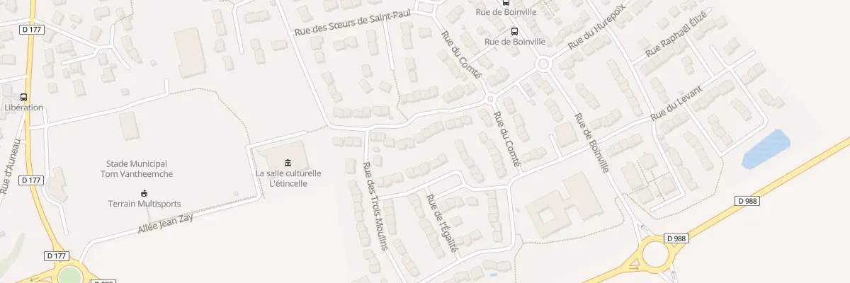 Plan du 42 Rue de la Beauce à Ablis
