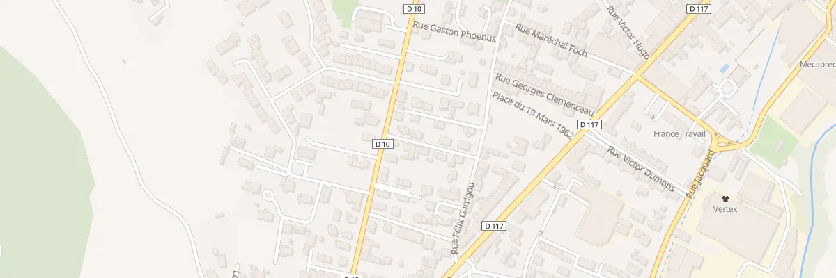 Plan du 3 Rue Jules Michelet à Lavelanet