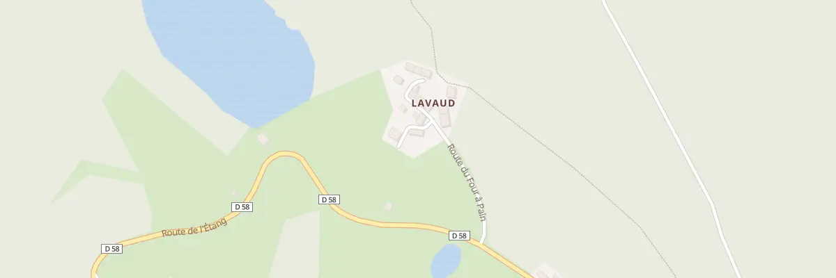 Plan du 8 Lavaud à Saint-Pardoux-Morterolles