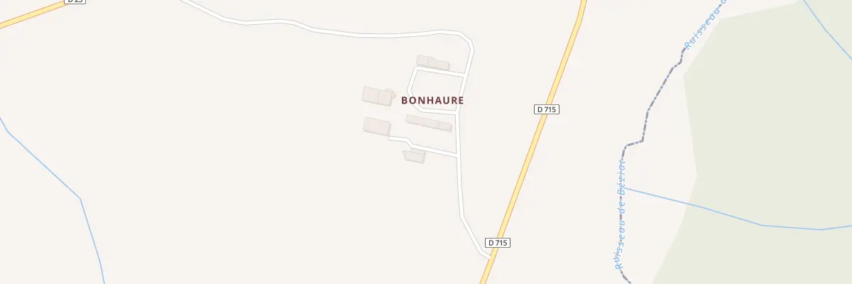 Plan du 11 Bonhaure à Villautou