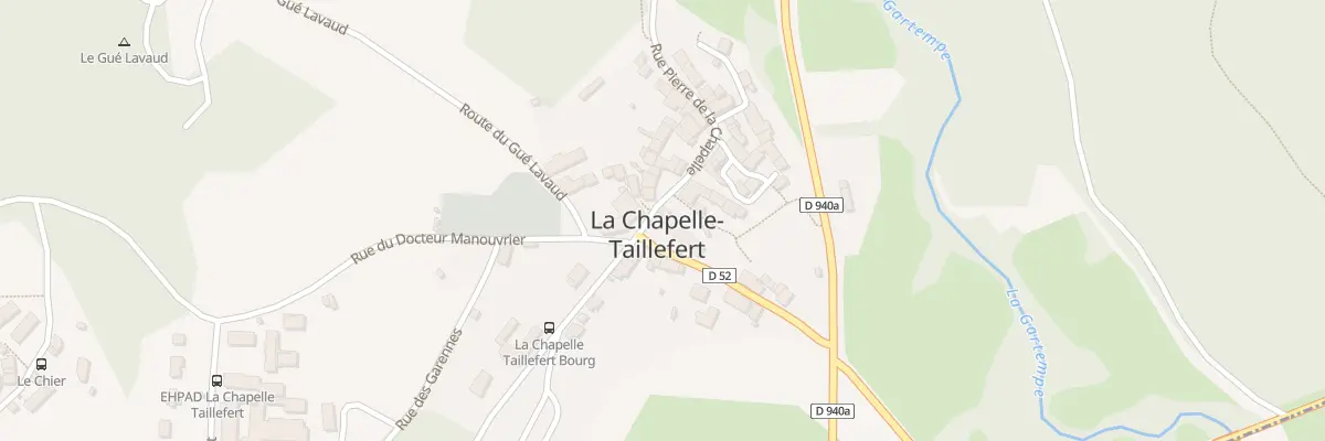 Plan du 27 Rue Pierre de la Chapelle à La Chapelle-Taillefert