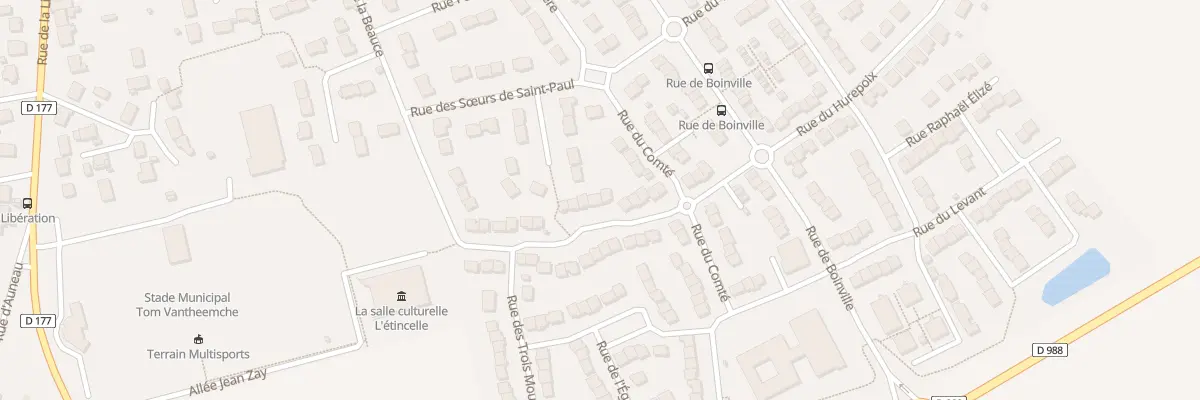 Plan du 55 Rue de la Beauce à Ablis