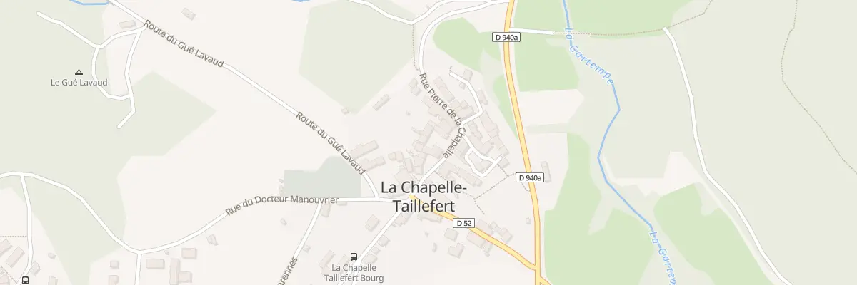 Plan du 16 Rue Pierre de la Chapelle à La Chapelle-Taillefert