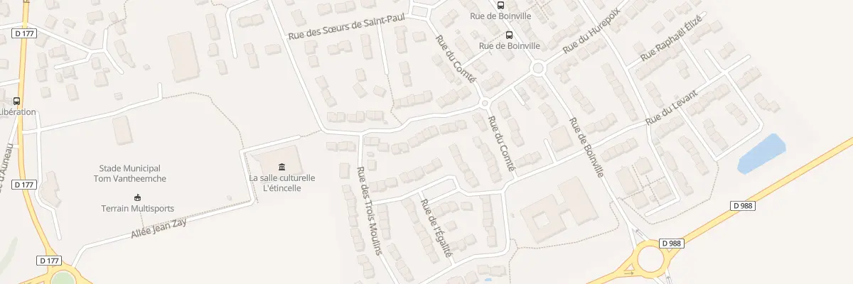 Plan du 44 Rue de la Beauce à Ablis