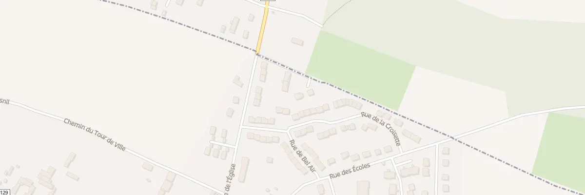 Plan du 3 Imp de la Prairie au Coudray-Saint-Germer
