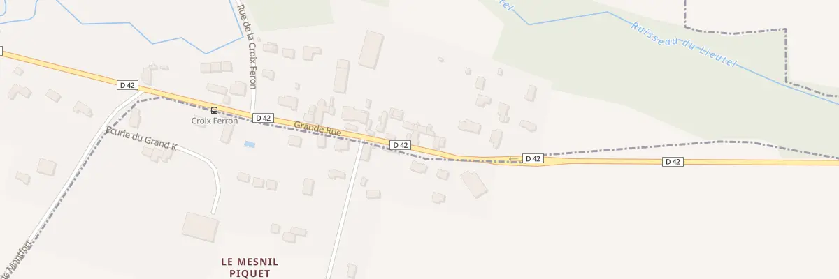 Plan du 10 Gr Grande Rue à Vicq