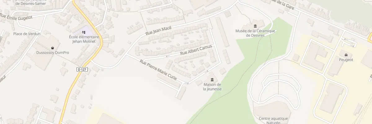 Plan du 14 Rue Albert Camus à Desvres