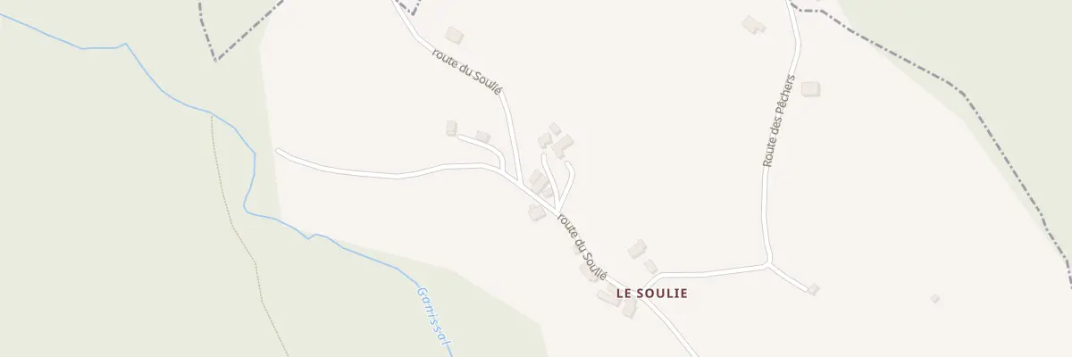 Plan du 5155 Le Soulie à Astaillac