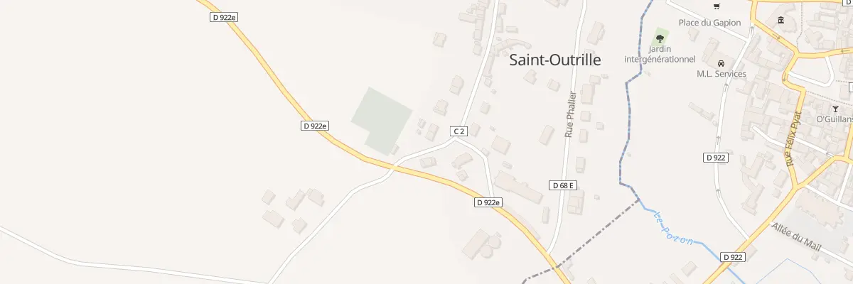 Plan du 24A Rte des Bois à Saint-Outrille