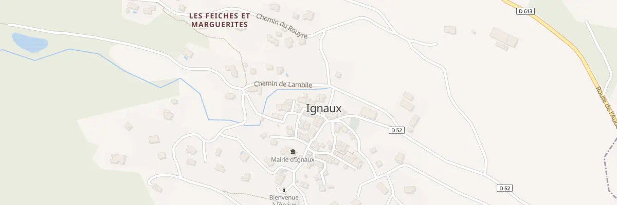 Plan du 6 Che Roussel à Ignaux