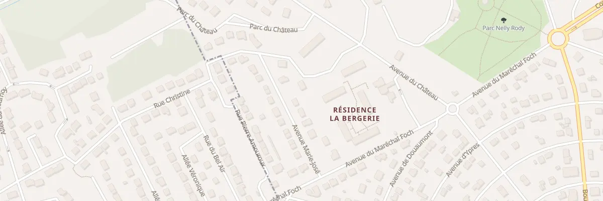 Plan du 9007 Av Marie José à Aubergenville