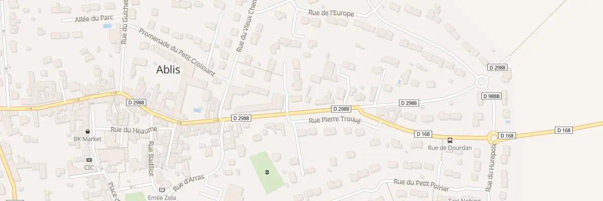 Plan du 99 Rue Pierre Trouvé à Ablis