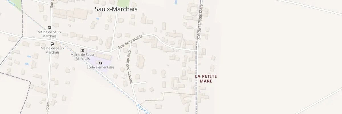 Plan du 16A Rue de la Mairie à Saulx-Marchais