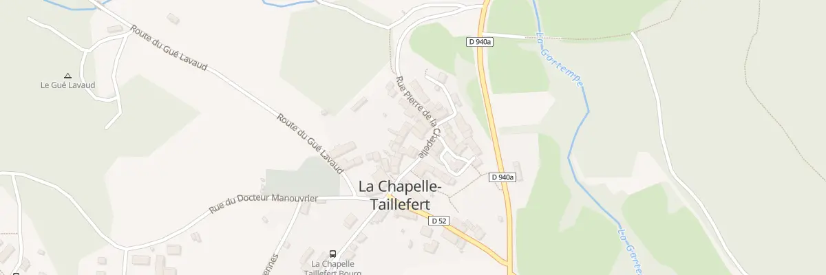 Plan du 14 Rue Pierre de la Chapelle à La Chapelle-Taillefert