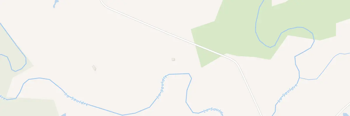 Plan du 3896 Rte de Salbris à Villeherviers