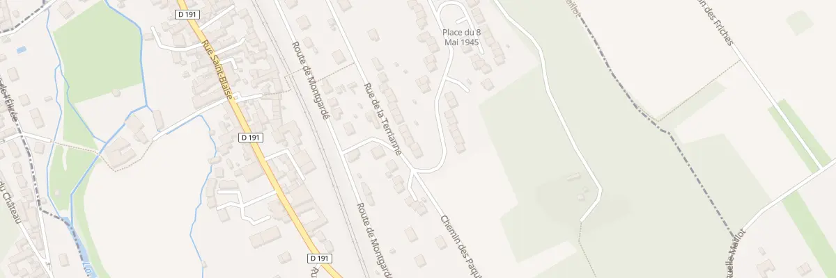 Plan du 33 Rue de la Terrianne à Nézel
