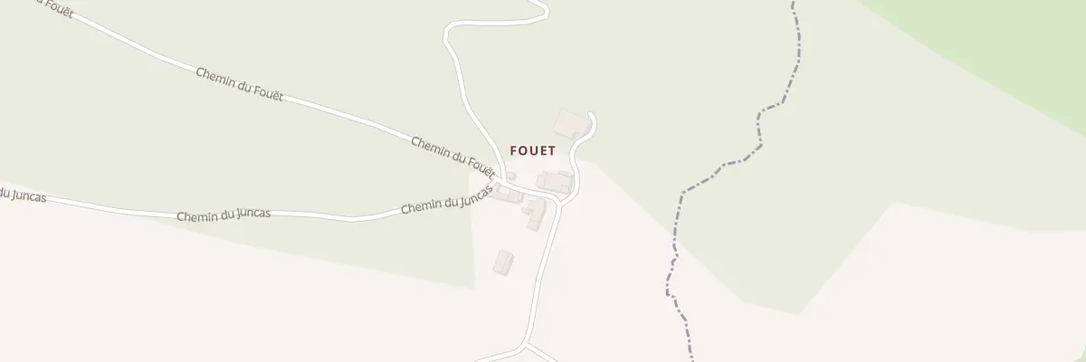 Plan du 32 Le Fouet Hameau à Sautel