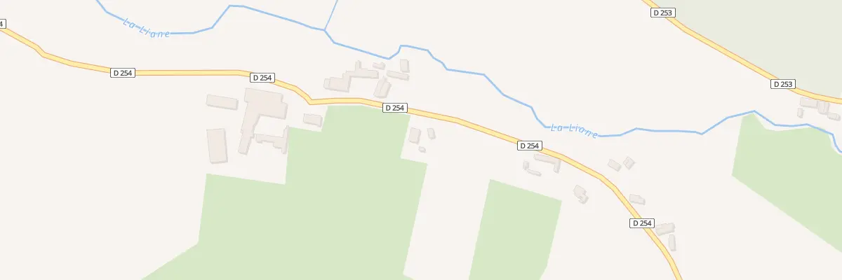 Plan du 85 Rte de Crémarest à Bournonville