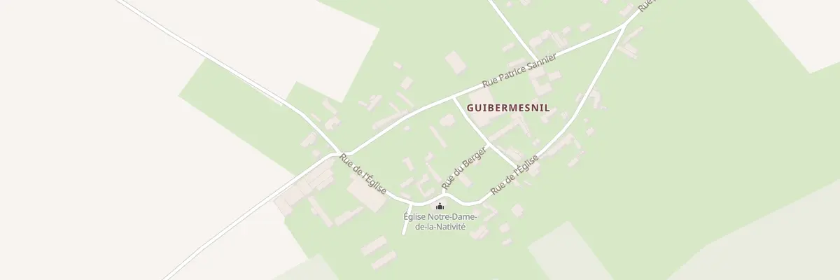 Plan du 1 Rue du Berger à Lafresguimont-Saint-Martin
