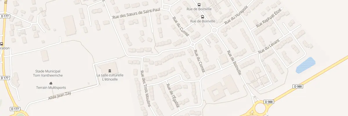 Plan du 48 Rue de la Beauce à Ablis